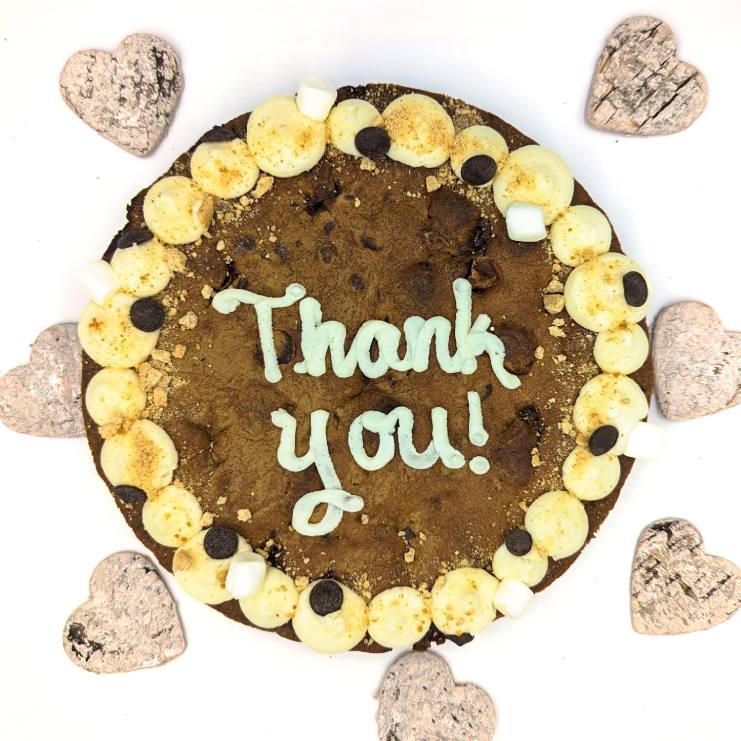 THANK YOU Cookie Cake