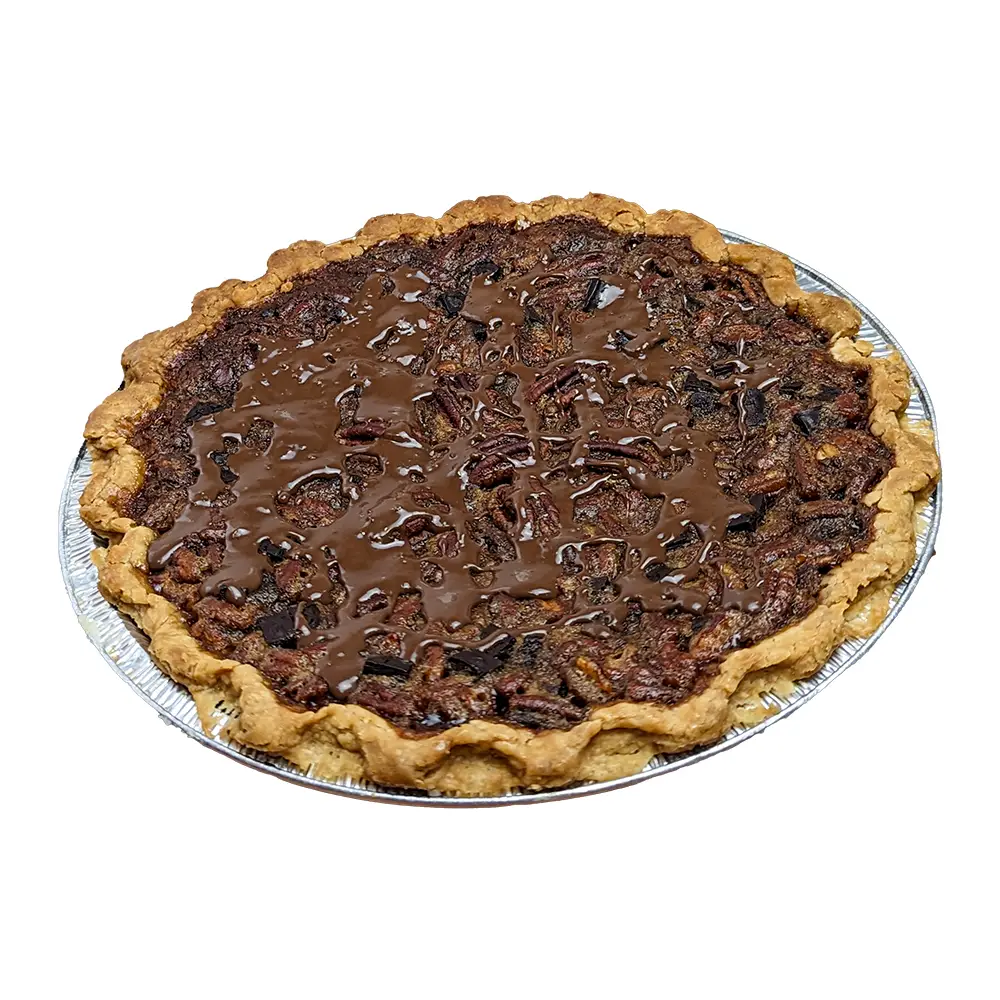 Chocolate Bourbon Pecan Pie